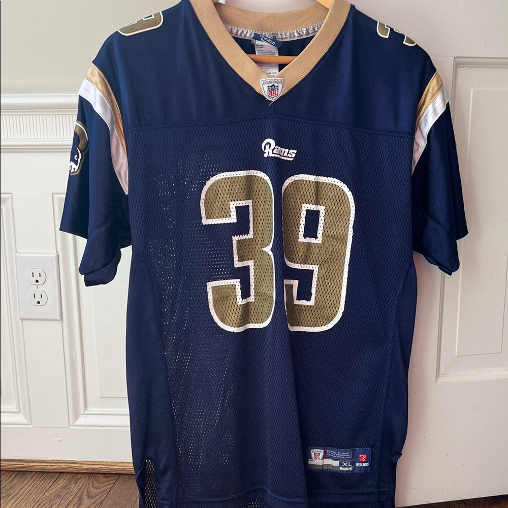Reebok Blue Rams Jackson NFL Mesh Jersey